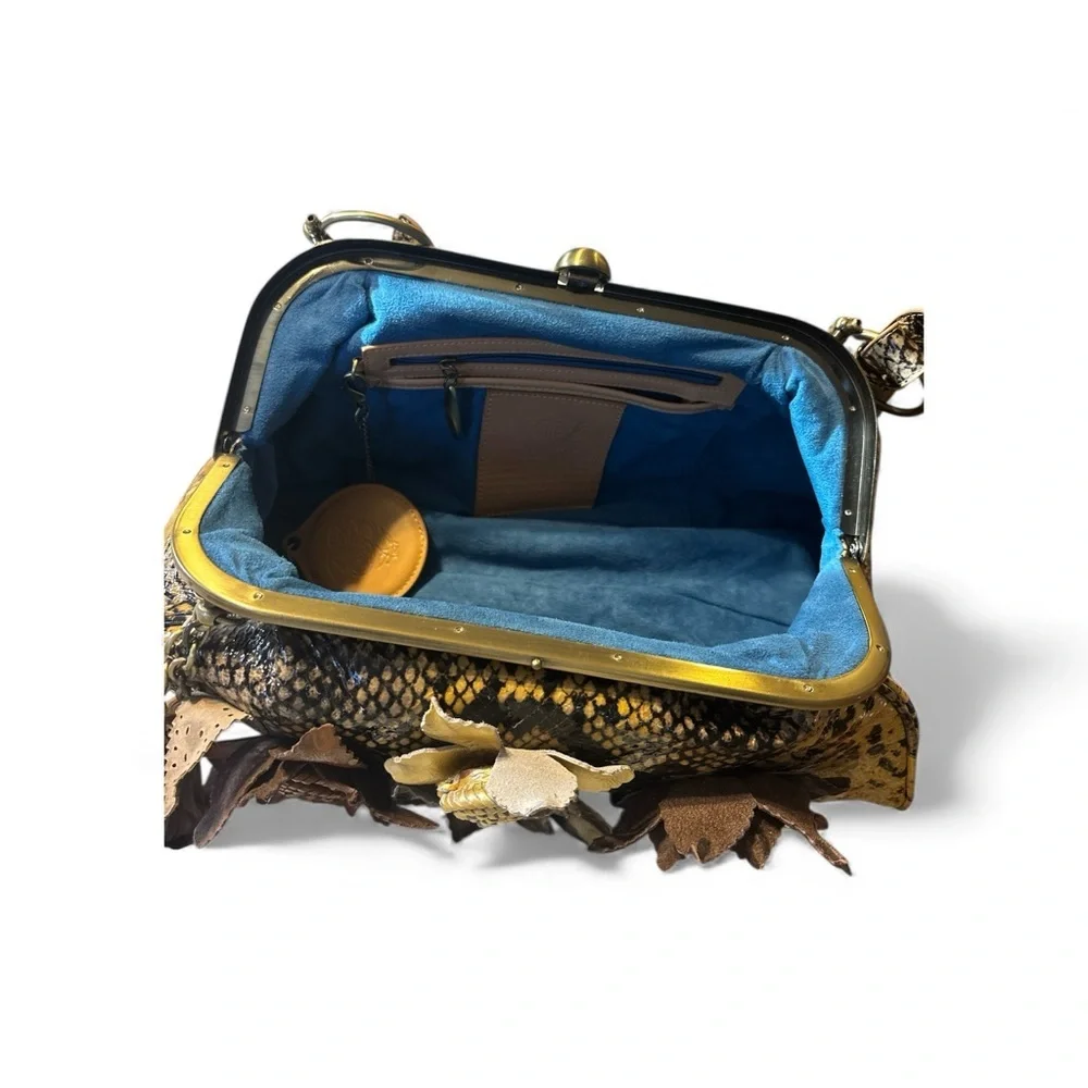 Sharif Limited Edition Handcrafted Embellished Frame Bag • Wearable Art - Picture 7 of 11